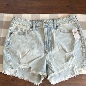 Old navy high rise OG straight jeans shorts